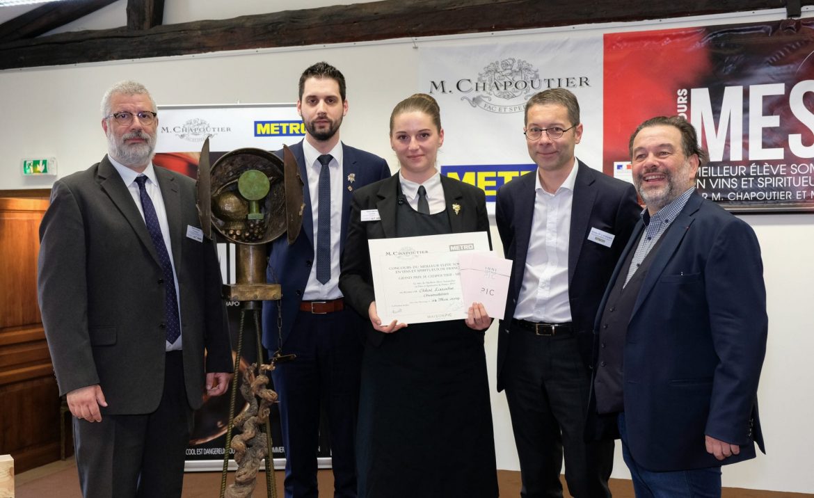 YO ? Chloé Laroche gagne le 27ème concours du Meilleur élève sommelier en vins et spiritueux de France