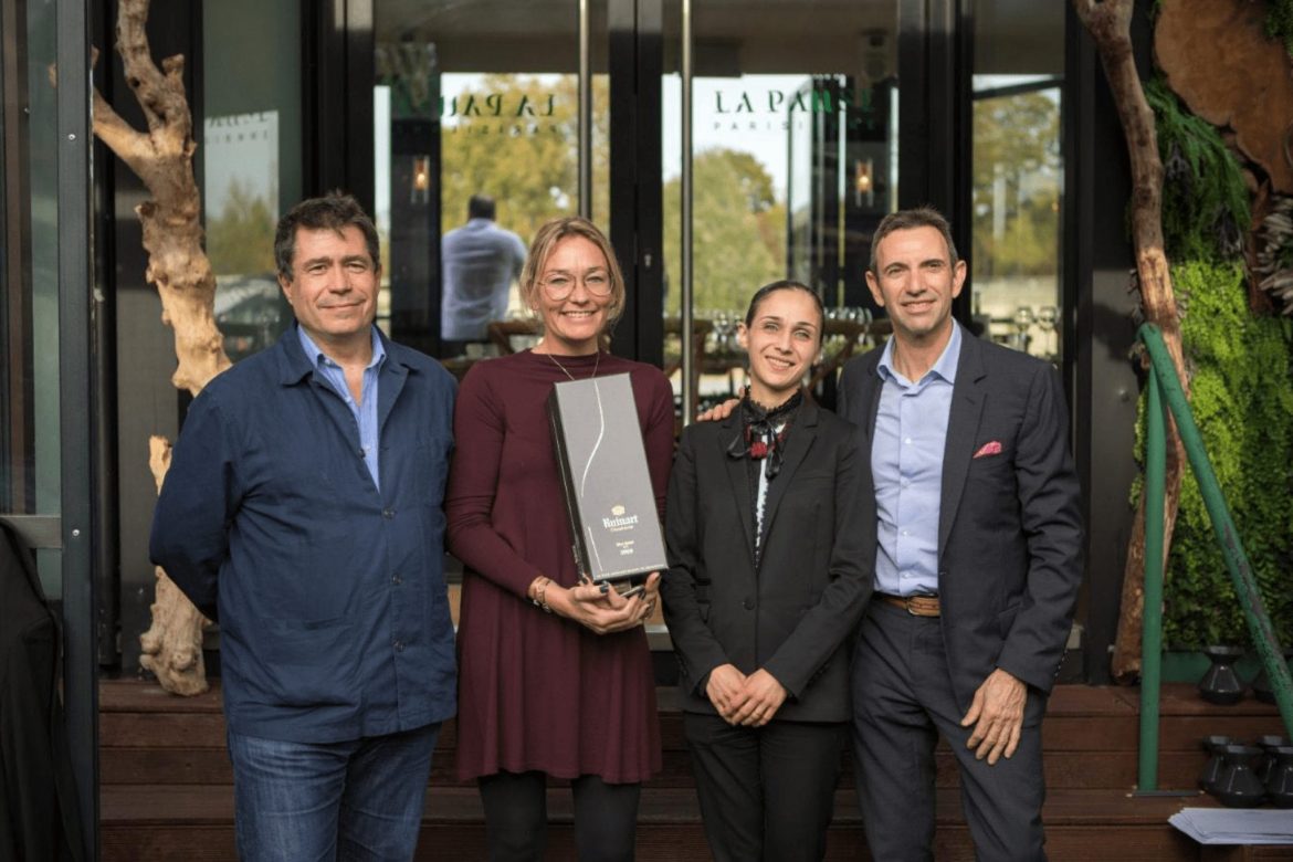 YO ? Ann Long remporte le Ruinart Sommelier Challenge 2019