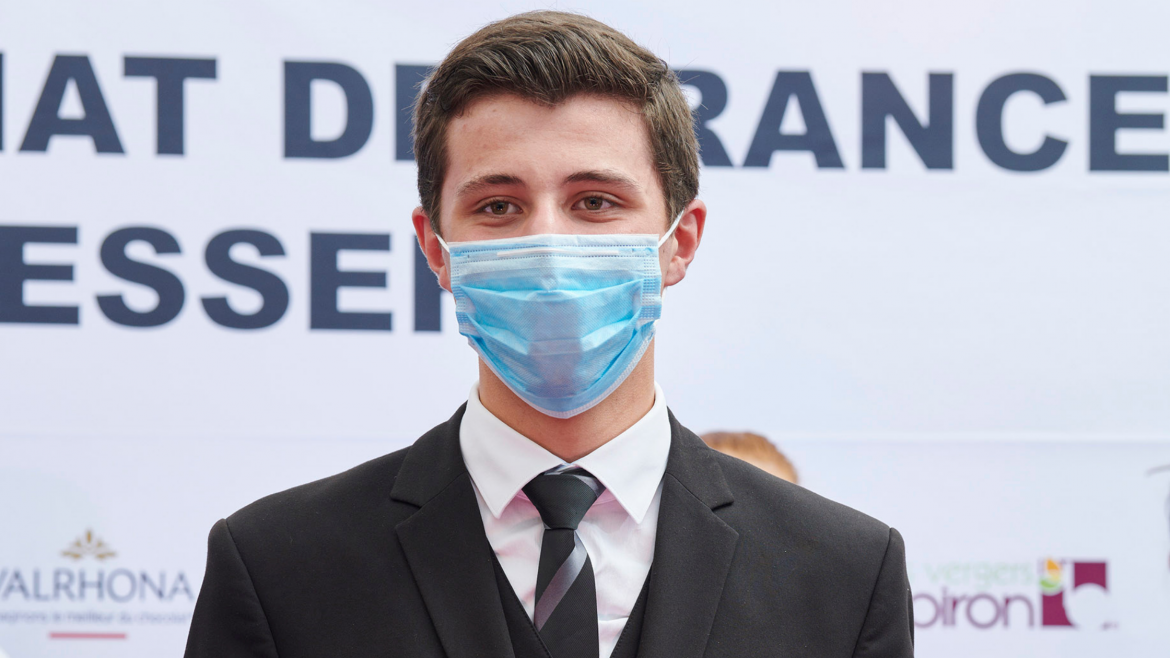 YO ? Le « Prix de la salle » pour Guillaume Bezirard au Championnat de France du Dessert 2020