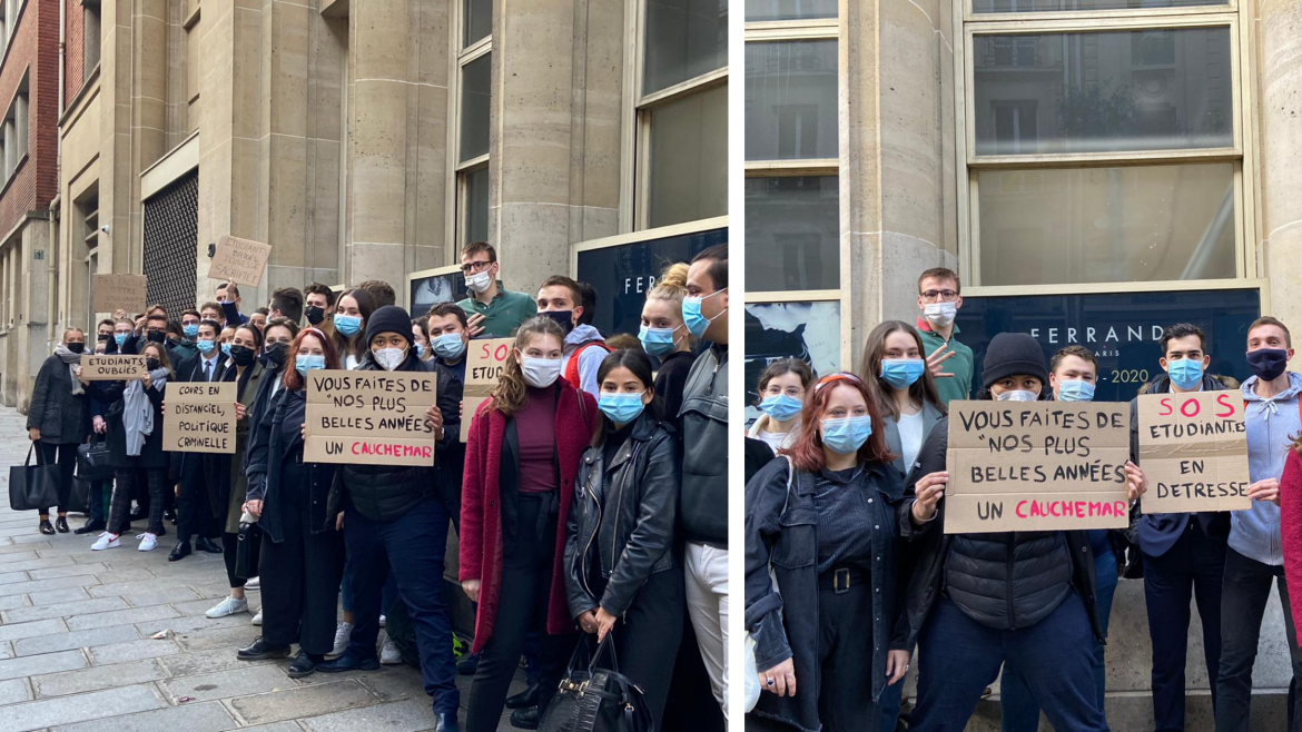 YO ? Manifestation des BTS en hôtellerie-restauration : « Nous sommes oubliés du Gouvernement »