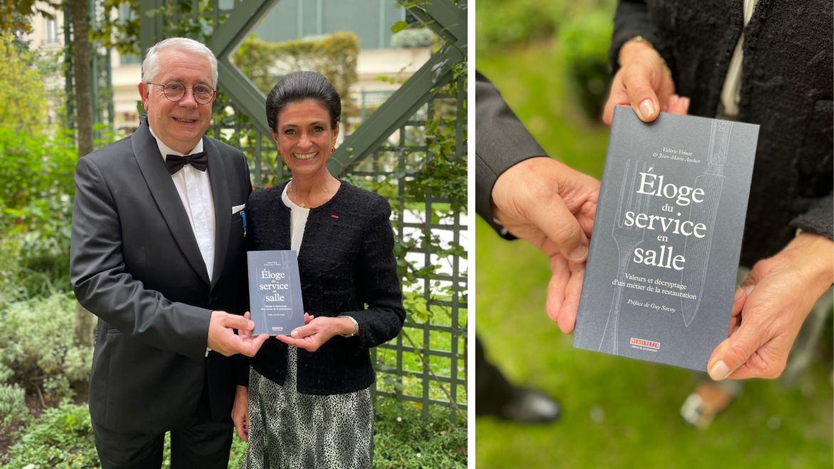 YO ? À lire : « Éloge du service en salle » de Valérie Vrinat et Jean-Marie Ancher