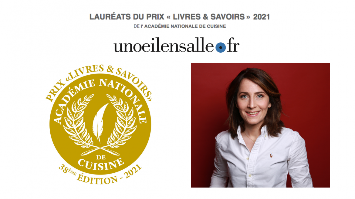 YO ? Un oeil en salle reçoit le Prix « Livres & Savoirs » 2021 dans la catégorie « Site d’information culinaire »
