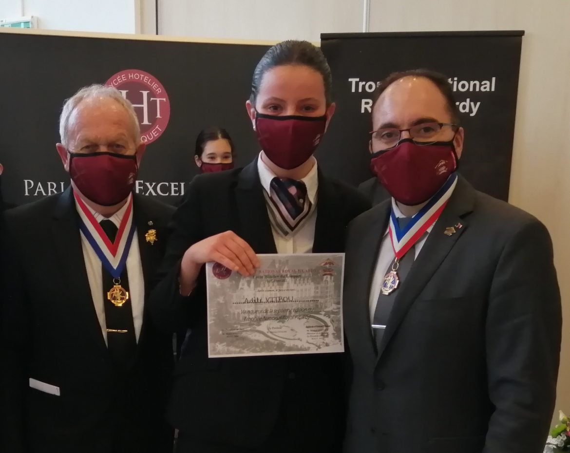 YO ? Adèle Vitrou, lauréate du Trophée national Royal Picardy 2022