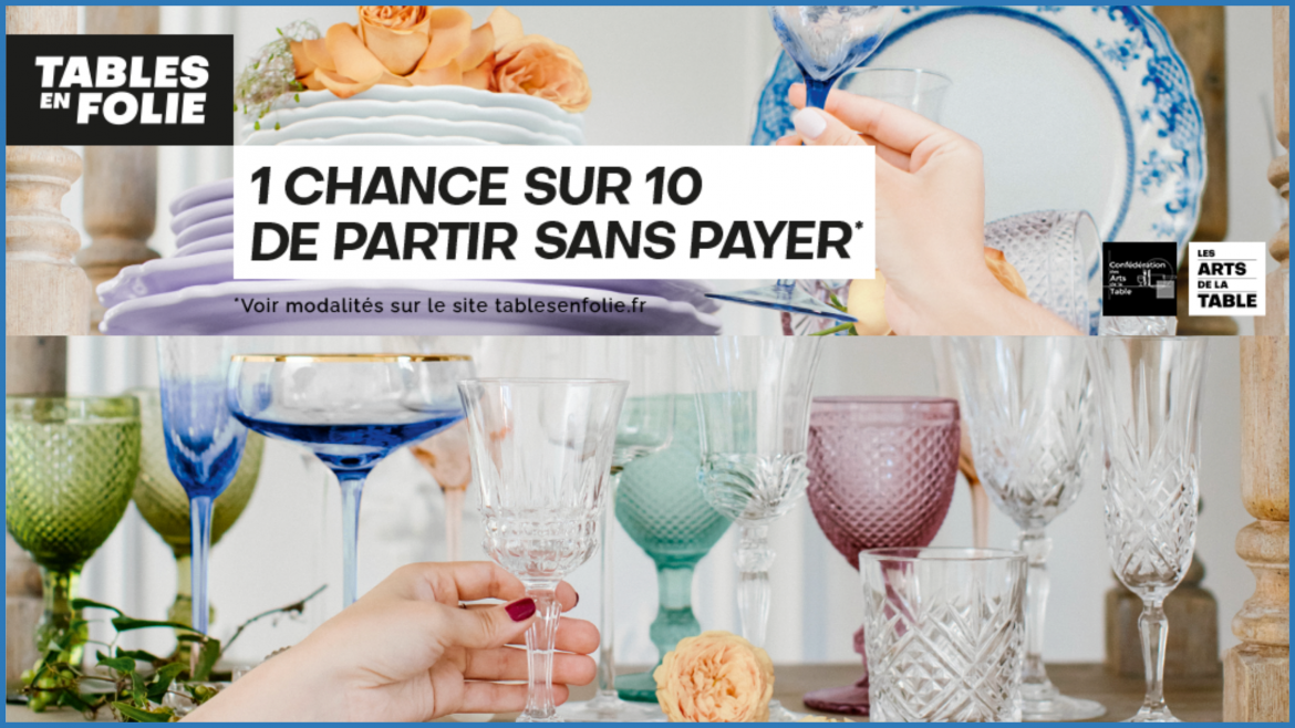 YO ? « Tables en Folie », la nouvelle opération de la Confédération des Arts de la Table