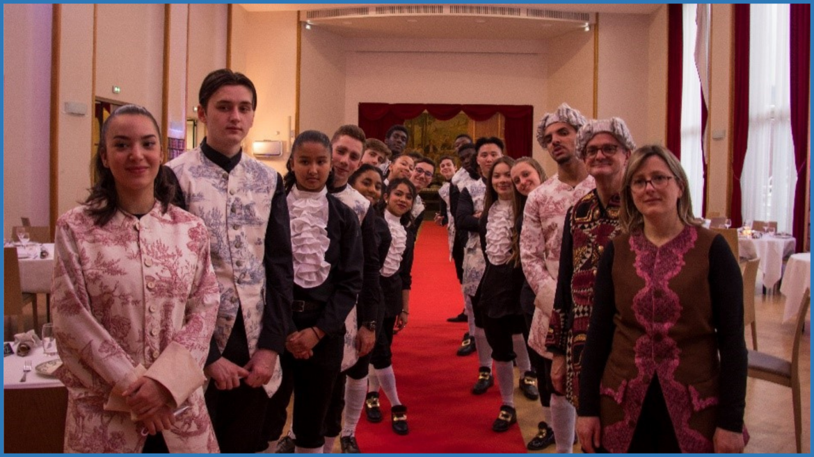 YO ? Dîner autour de la gastronomie et de la musique du XVIIIème siècle au lycée Jean Drouant