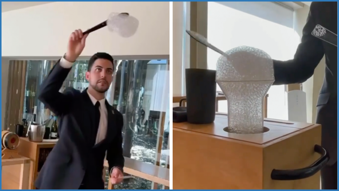 YO ? [Clin d’oeil aux réseaux] Un nuage de bulles chez El Celler de Can Roca