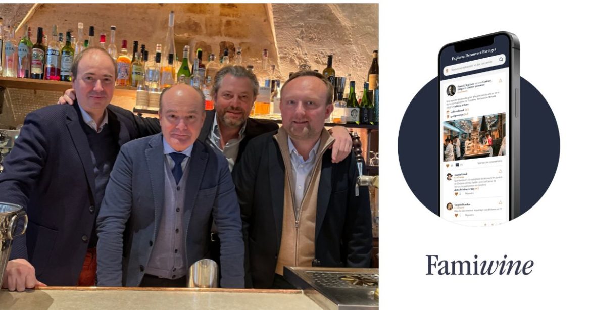 YO ? Lancement de l’application Famiwine avec les sommeliers Olivier Poussier, Benjamin Roffet et Samuel Ingelaere