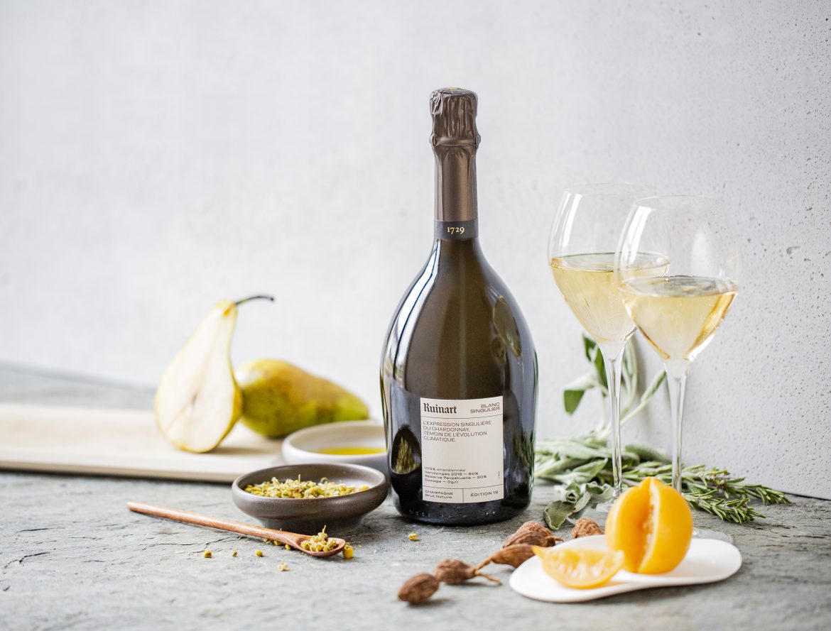 22 ans après « Blanc de Blancs », Ruinart dévoile une nouvelle cuvée « Blanc Singulier »