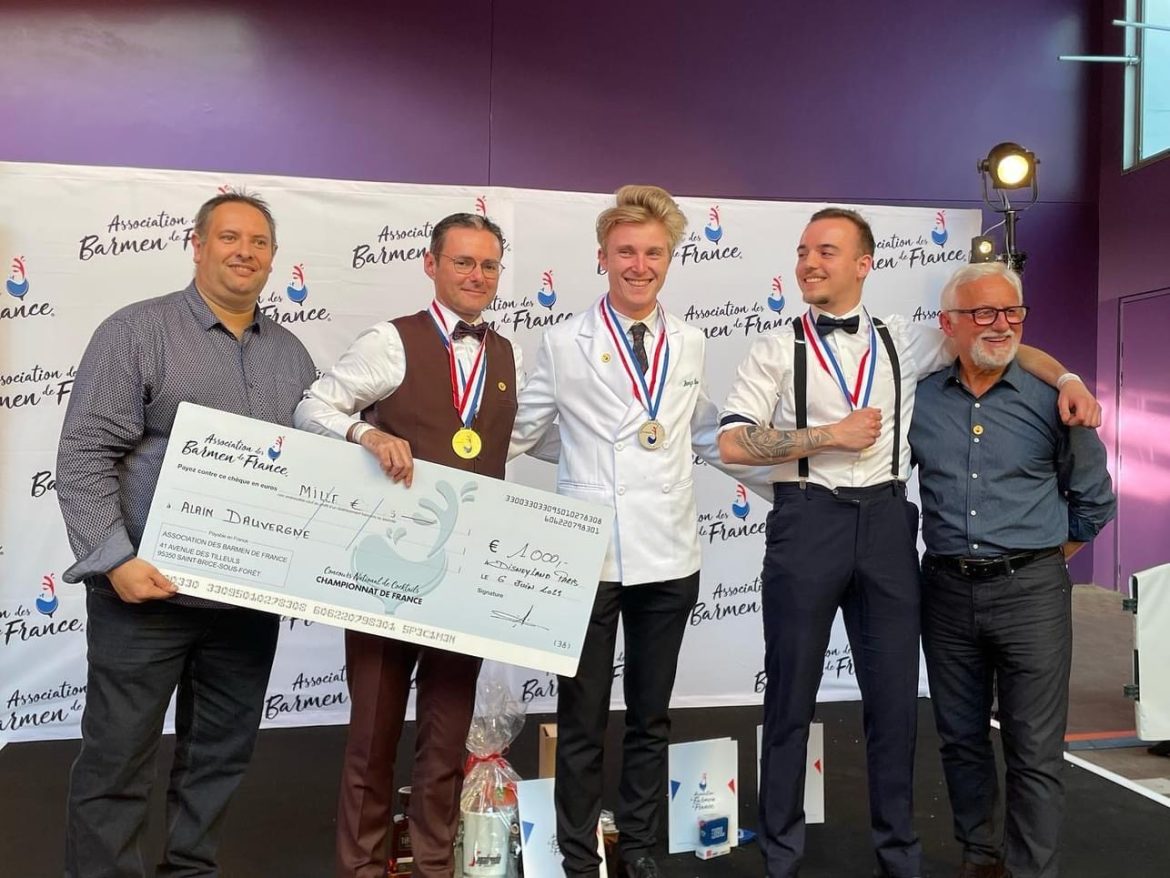 YO ? Alain Dauvergne et Jeoffrey Verquin, respectivement Champions de France de Cocktails et de Flair Bartending 2023