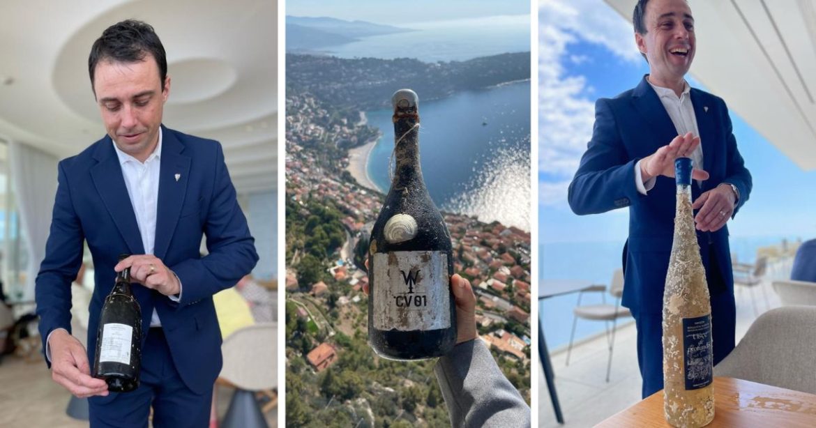 YO ? Le restaurant Ceto a mis en place une carte des vins immergés en mer