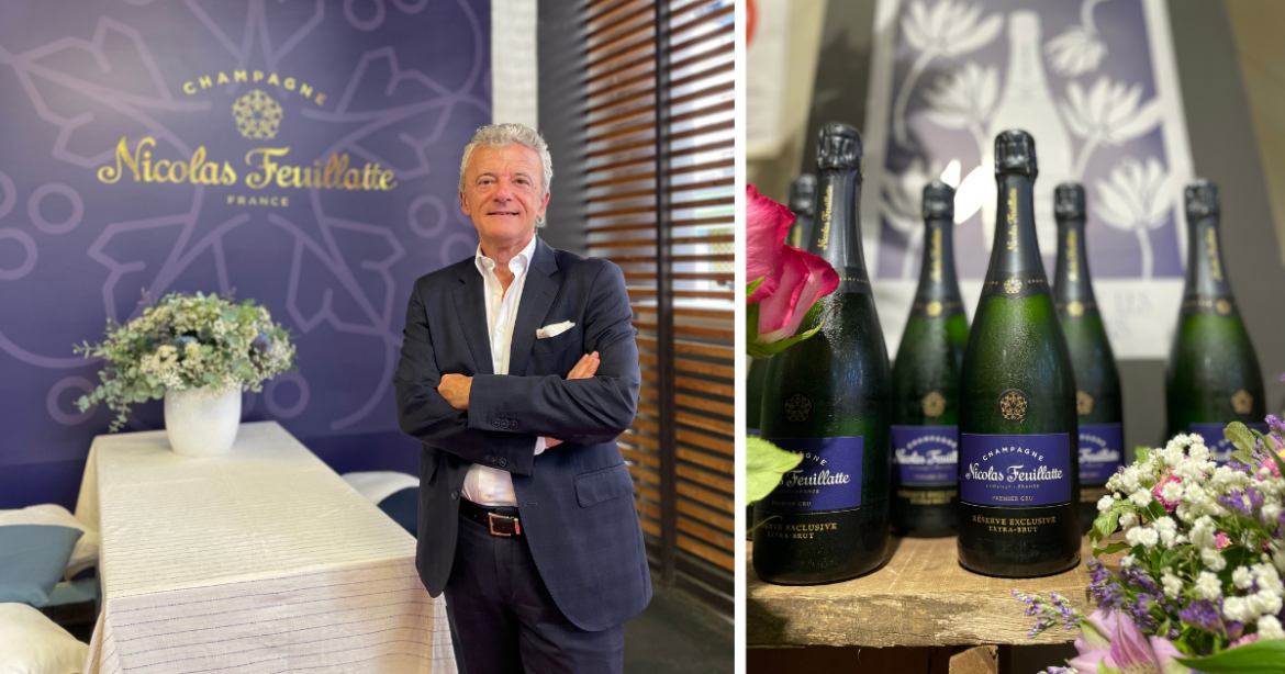 YO ? Avec sa cuvée Réserve Exclusive Premier Cru Extra Brut, Nicolas Feuillatte séduit les professionnels de la restauration