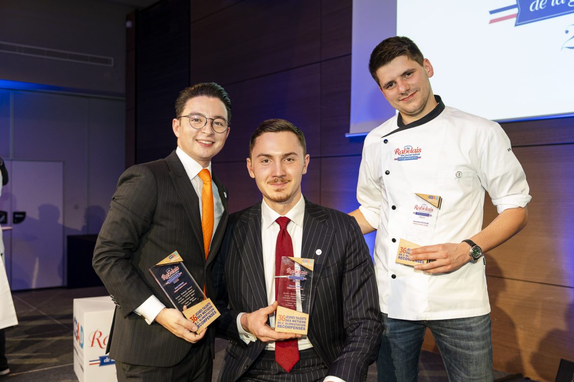YO ? Trois lauréats en « gastronomie » pour les Trophées des Rabelais 2023