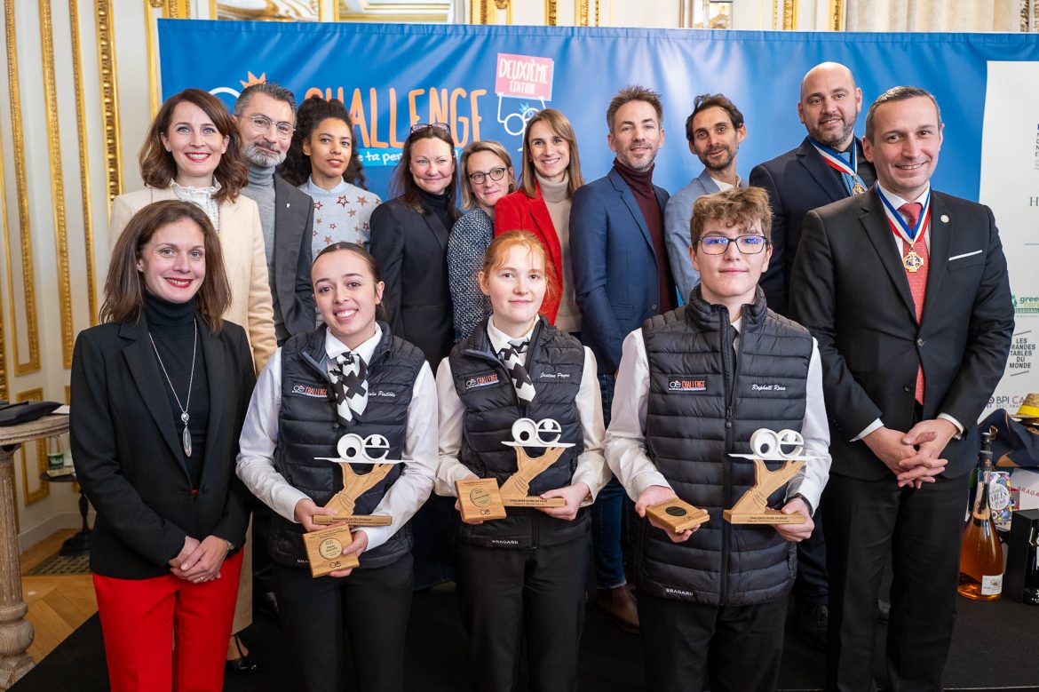 YO ? Trois lauréats récompensés à la 2ème édition du Challenge Un œil en salle