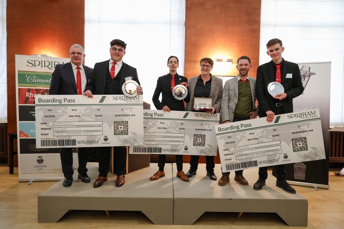 YO ? Le lycée hôtelier d&rsquo;Arcachon remporte le 2ème Trophée Spiribam-Cartron
