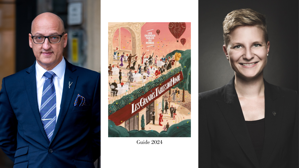 YO ? Prix spéciaux Les Grandes Tables du Monde 2024 : Nina Mann (Allemagne) et Esteban Valle Trujillo (Suisse) récompensés