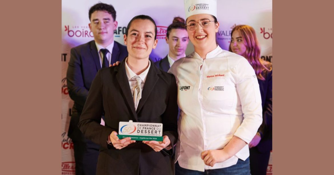 YO ? Alix Valerio décroche le « Prix de l&rsquo;éloquence » à la 50ème édition du Championnat de France du Dessert