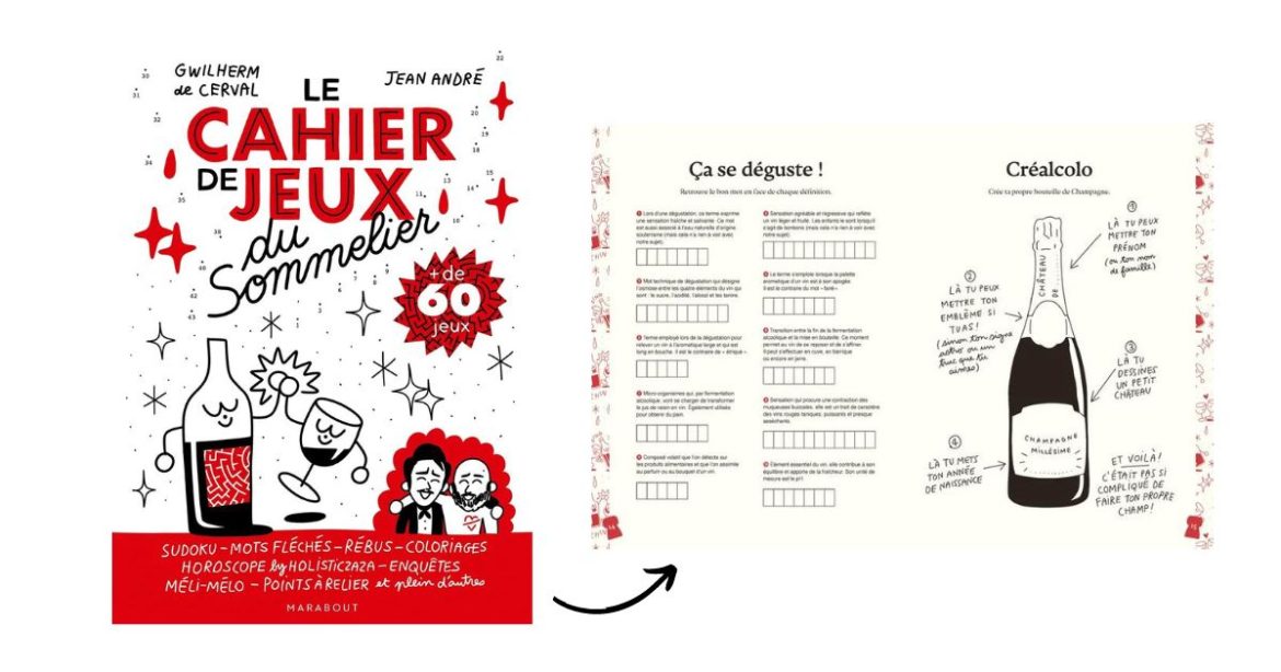 YO ? « Le cahier de jeux du sommelier » : 60 jeux sur le vin et la gastronomie française