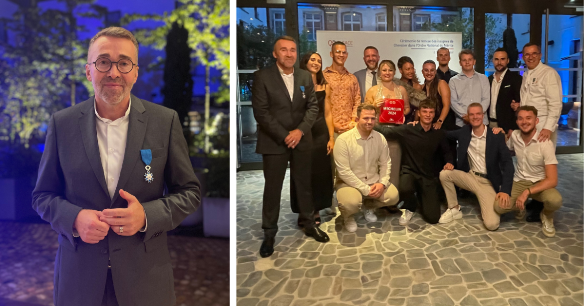 YO ? Serge Schaal reçoit les insignes de Chevalier dans l&rsquo;Ordre national du mérite