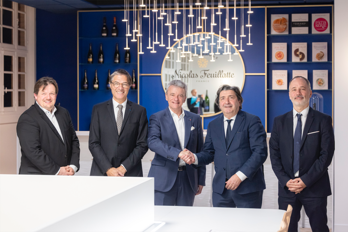 YO ? Nicolas Feuillatte inaugure une salle de dégustation à Ferrandi Paris