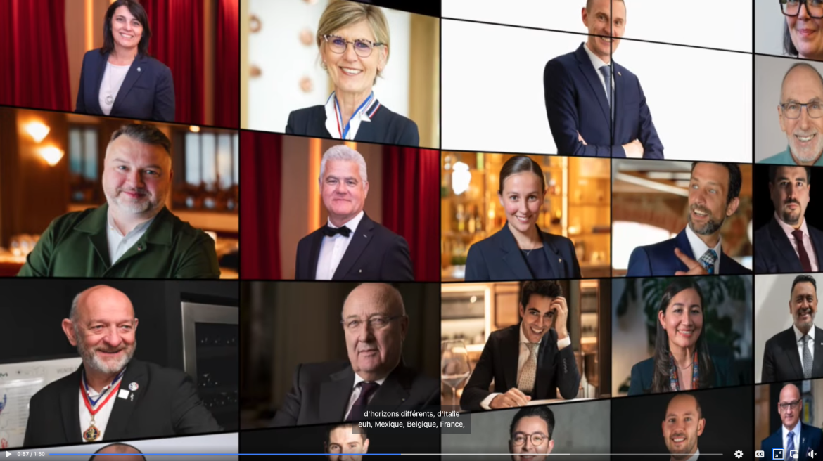 YO ? Un repas exceptionnel illustrant 100 gestes de salle