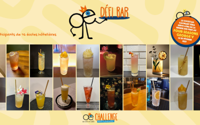 Défi bar : Valentine Barbier (lycée hôtelier d’Ifs) servira son cocktail signature à la remise des prix du 3ème Challenge Un œil en salle