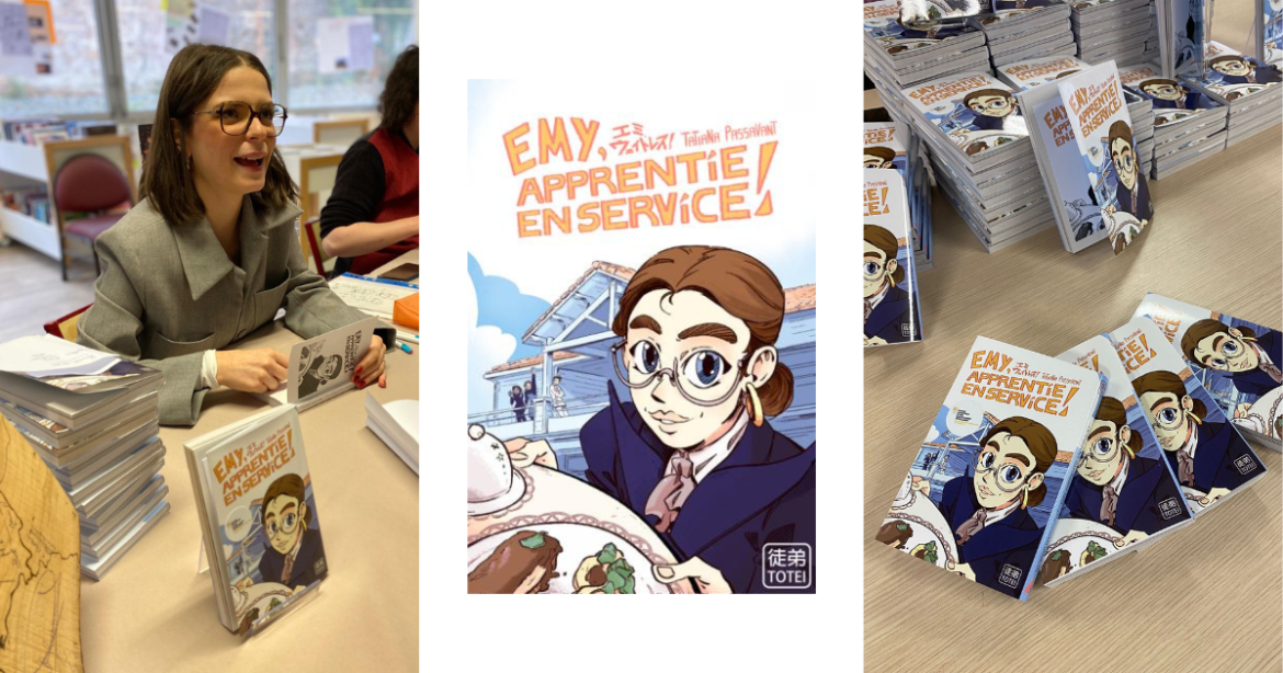 YO ? À lire : « Emy, apprentie en service ! », un manga pour valoriser le service en salle