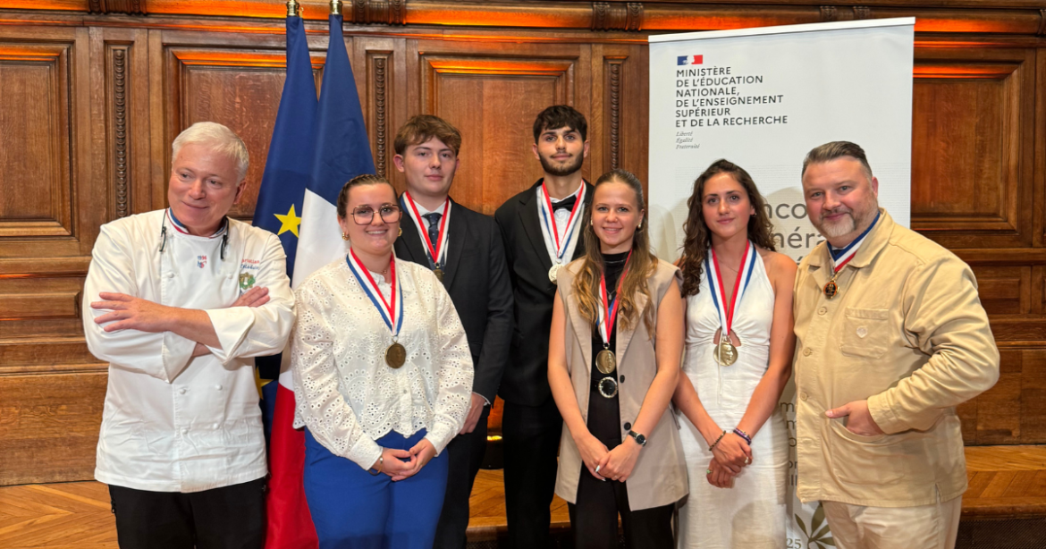 YO ? Les lauréats du Concours général des métiers 2025 récompensés en Sorbonne