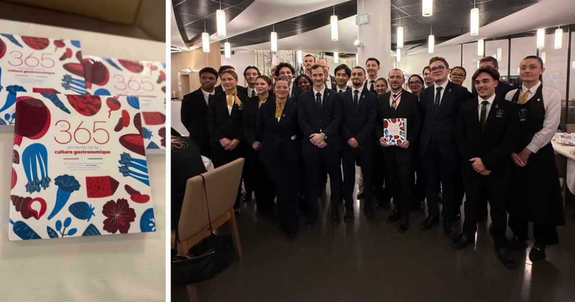 YO ? Simon Verger lance son livre « Les 365 aliments de la culture gastronomique » à l’EPMT