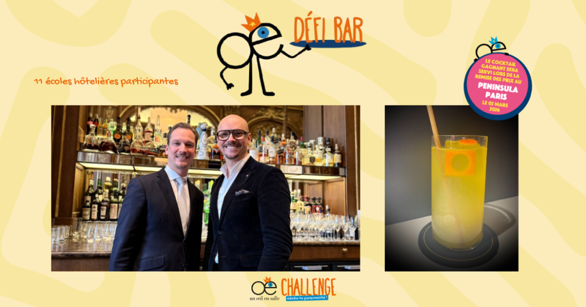 YO ? Défi Bar : Claire Greenland servira son cocktail signature à la remise des prix du 4ème Challenge Un œil en salle