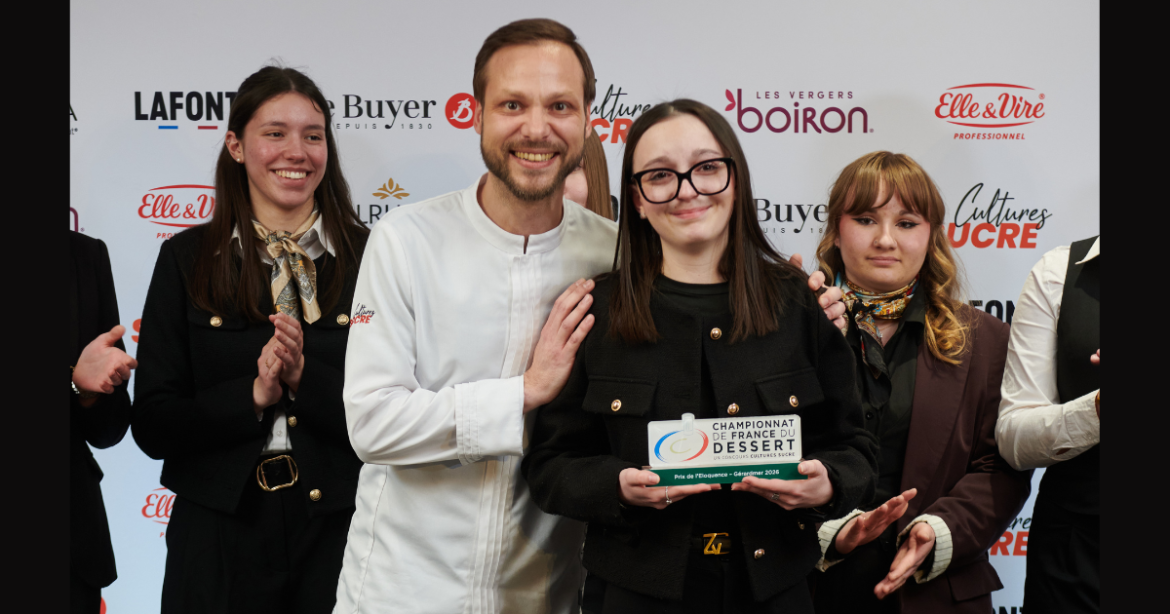 YO ? Louisa Poly-Singer, Prix de l’Éloquence du Championnat de France du Dessert 2026